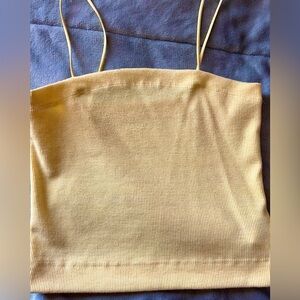 NEW yellow crop top